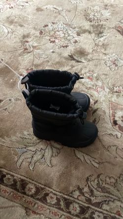 North bride Black Baby ,Rain Boots,size11.