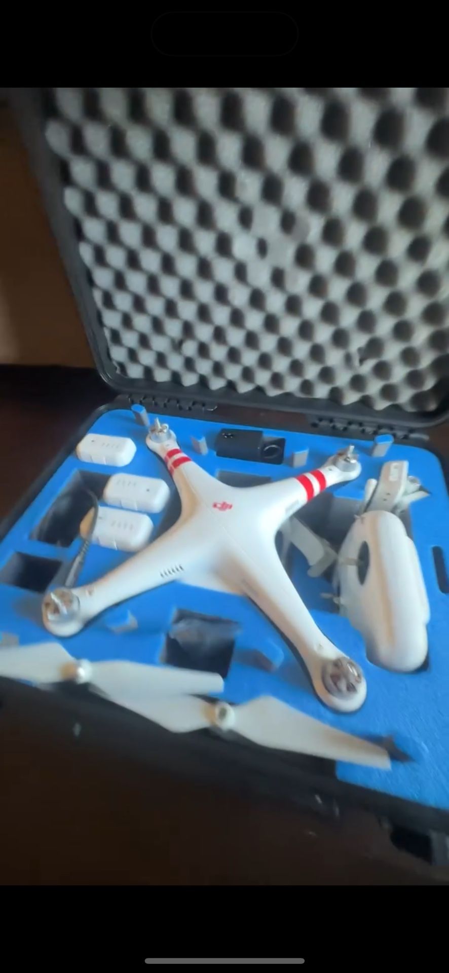 Dji Phantom 2 Drone + Battery + Remote 