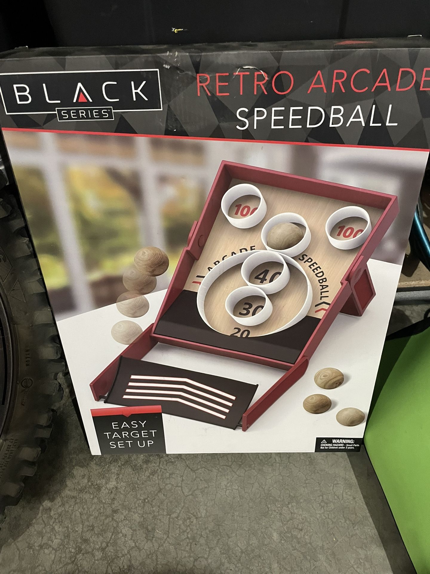 Mini Ski Ball Game