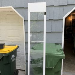 Pet safe Doggie Door Slider For Parts/glass. Needs Spring On One Side and door flap (soft and hard) 