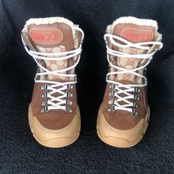 Gucci Flash trek Hiking Boot GG 