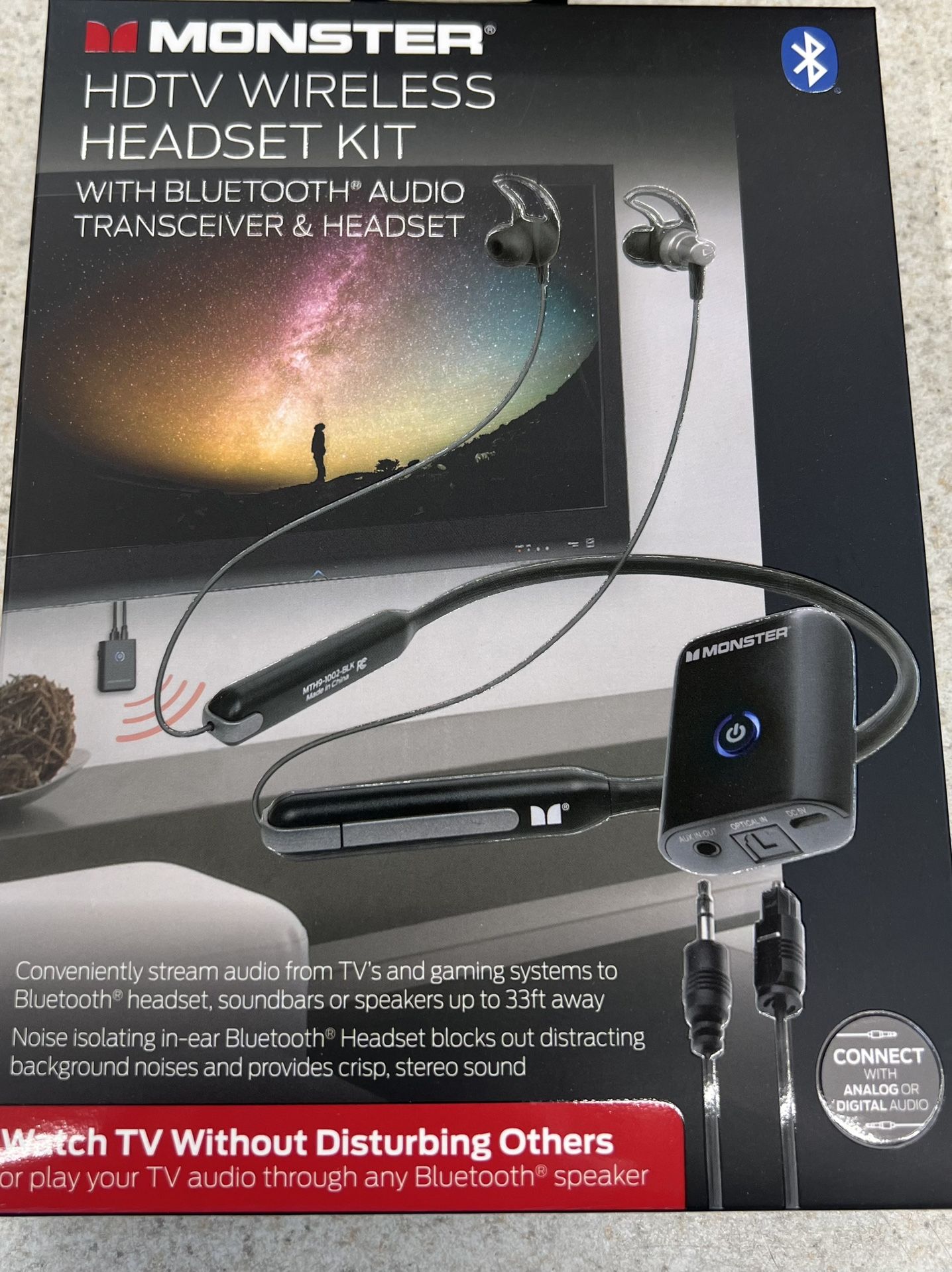 Monster HDTV Wireless Headset Kit