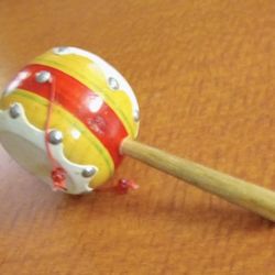Mexican Spinning Drum Toy