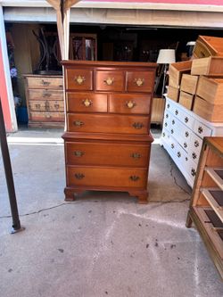 VINTAGE TALL DRESSER