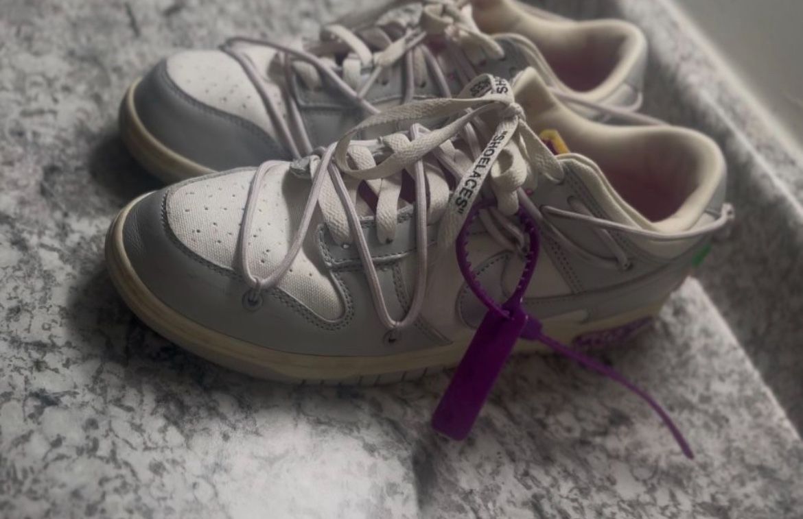 Nike Off-White Dunks Low 'Lot 03 of 50 Size 9 Men's