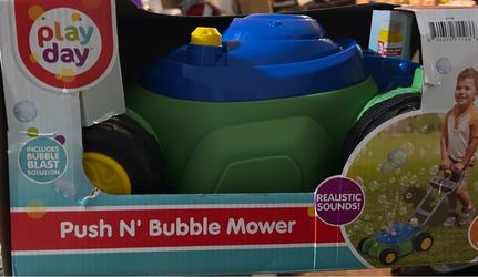Bubble lawn mower