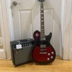 Urban Electric Guitar With Fender Frontman AMP