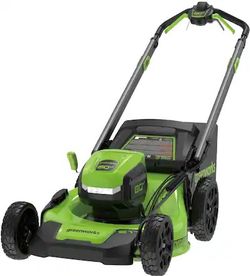 Greenworks 80V 21" Brushless Self-Propelled Mower W/LED light And Blower