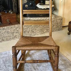 Beautiful Vintage Armless Shaker Style Rocking Chair 