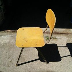 Antique school chair