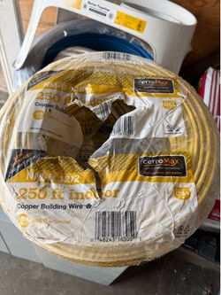 500 ft. 12/2 Yellow Solid CerroMax SLiPWire Copper NM-B Wire