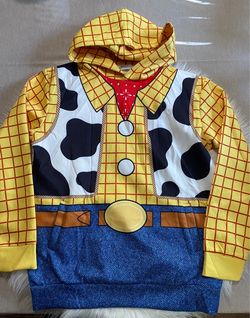 Toy Story Woody Hoodie, For Kids Size 7/8 New