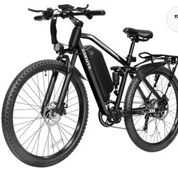 Eskute®   M200F   27.5"   Full Suspension   Electric   Bike