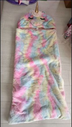 Plush Unicorn Sleeping Bag