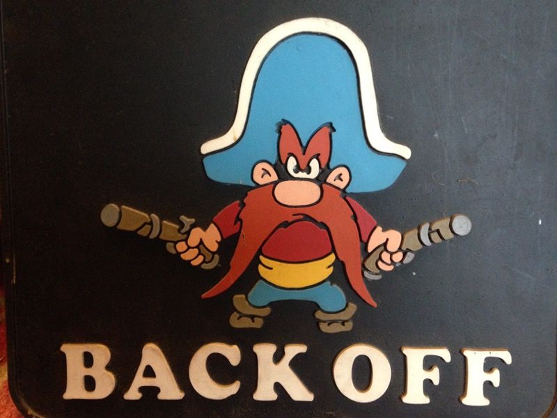 COOL BRAND NEW PAIR OF YOSEMITE SAM MUD FLAPS