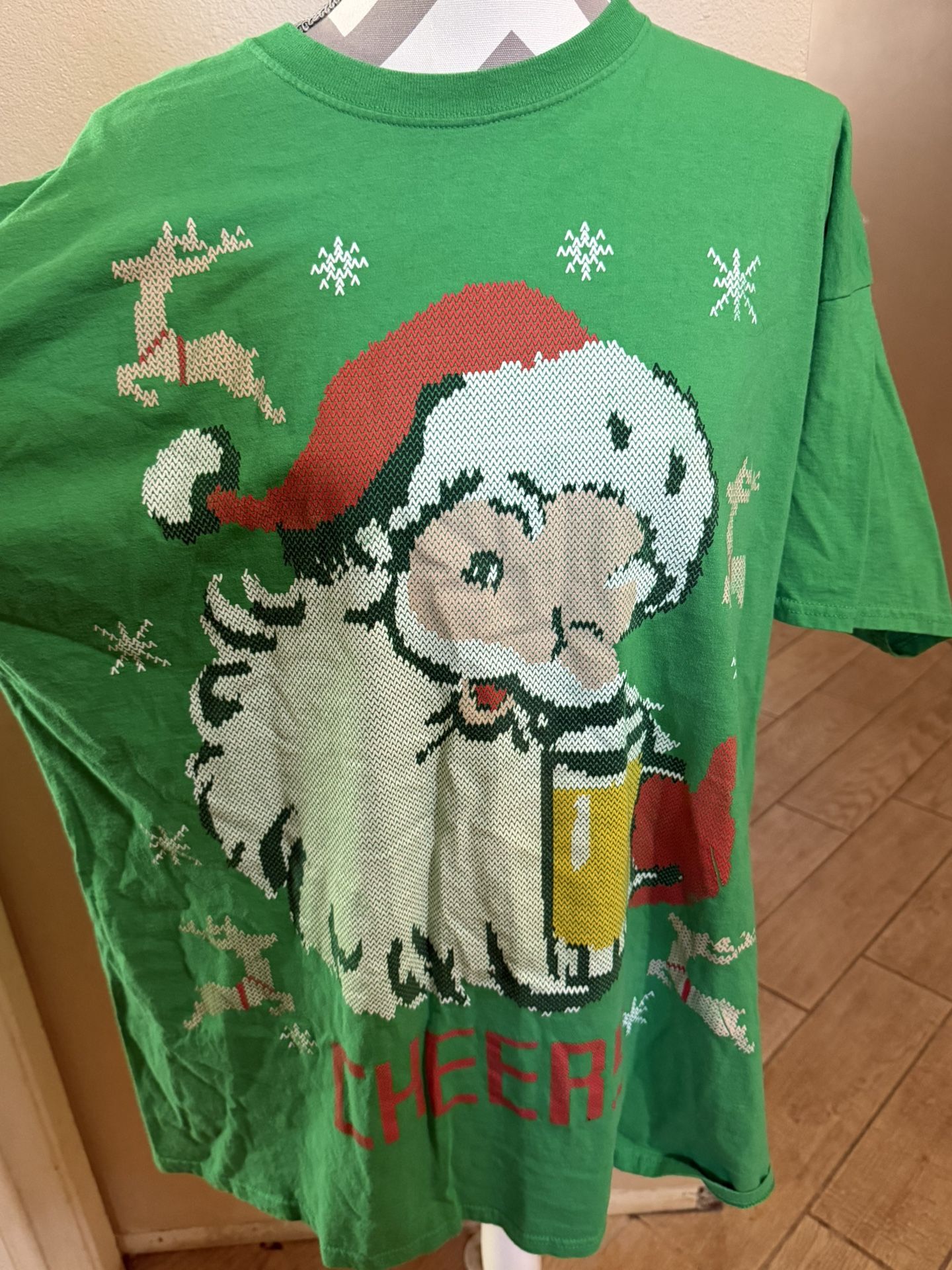 Men’s Christmas Shirt 2 Xl