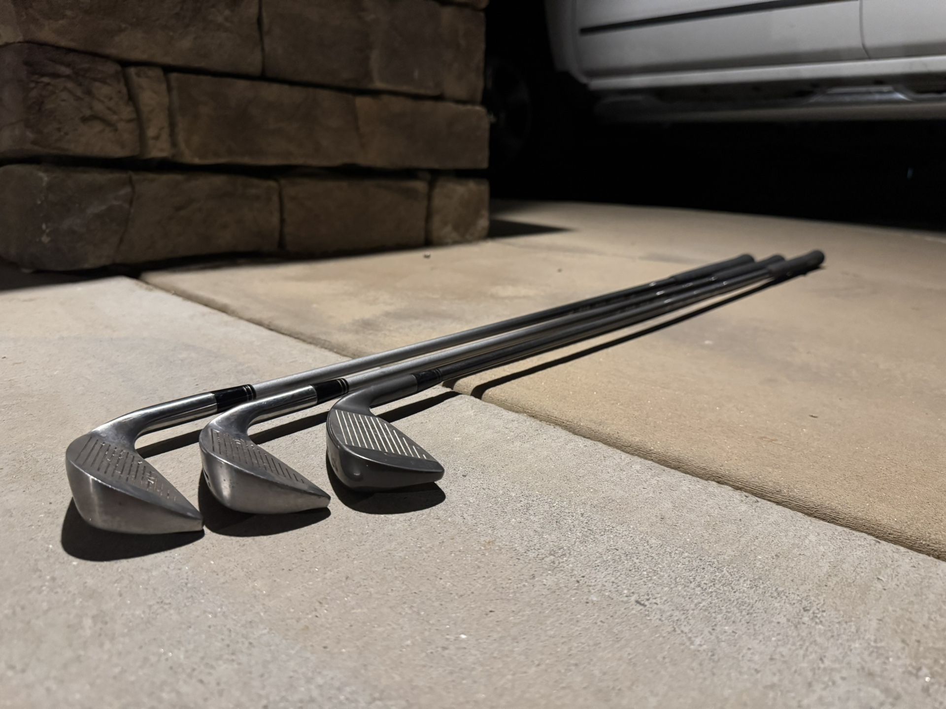 Left Handed Mitsushiba Golf Clubs
