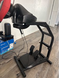 Xbox racing wheel with stand