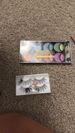 Makeup essentials and nail polish