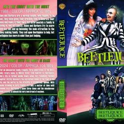 Beetlejuice/beetlejuice Beetlejuice W/dvd Case