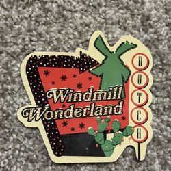 Dutch Bros “Windmill Wonderland” Sticker