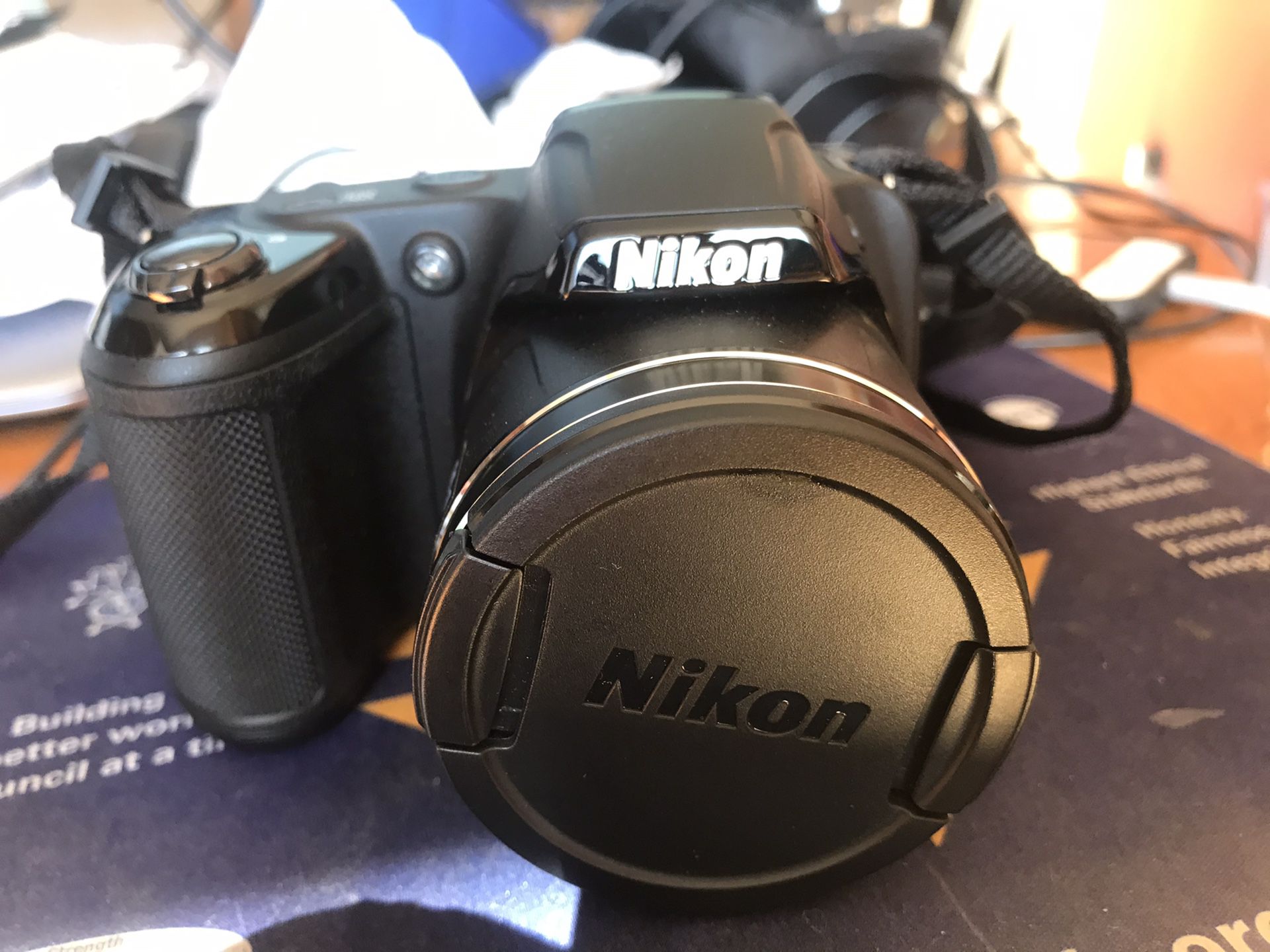 Nikon coolpix camera and case