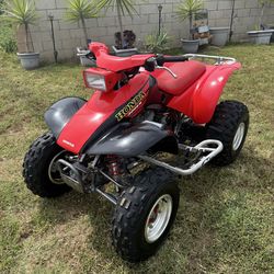 2001 Honda Trx300ex with Reverse Trades welcome