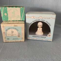 Precious Moments Porcelain Members Only Figurines