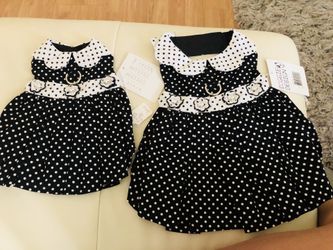 Pet dresses S and M $29 each!!! Brand new!