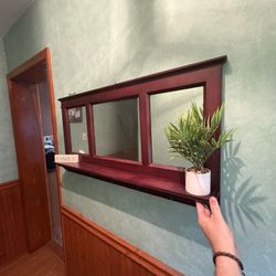 Mirror Coat Rack 