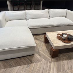 Crate & Barrel Lotus Sectional