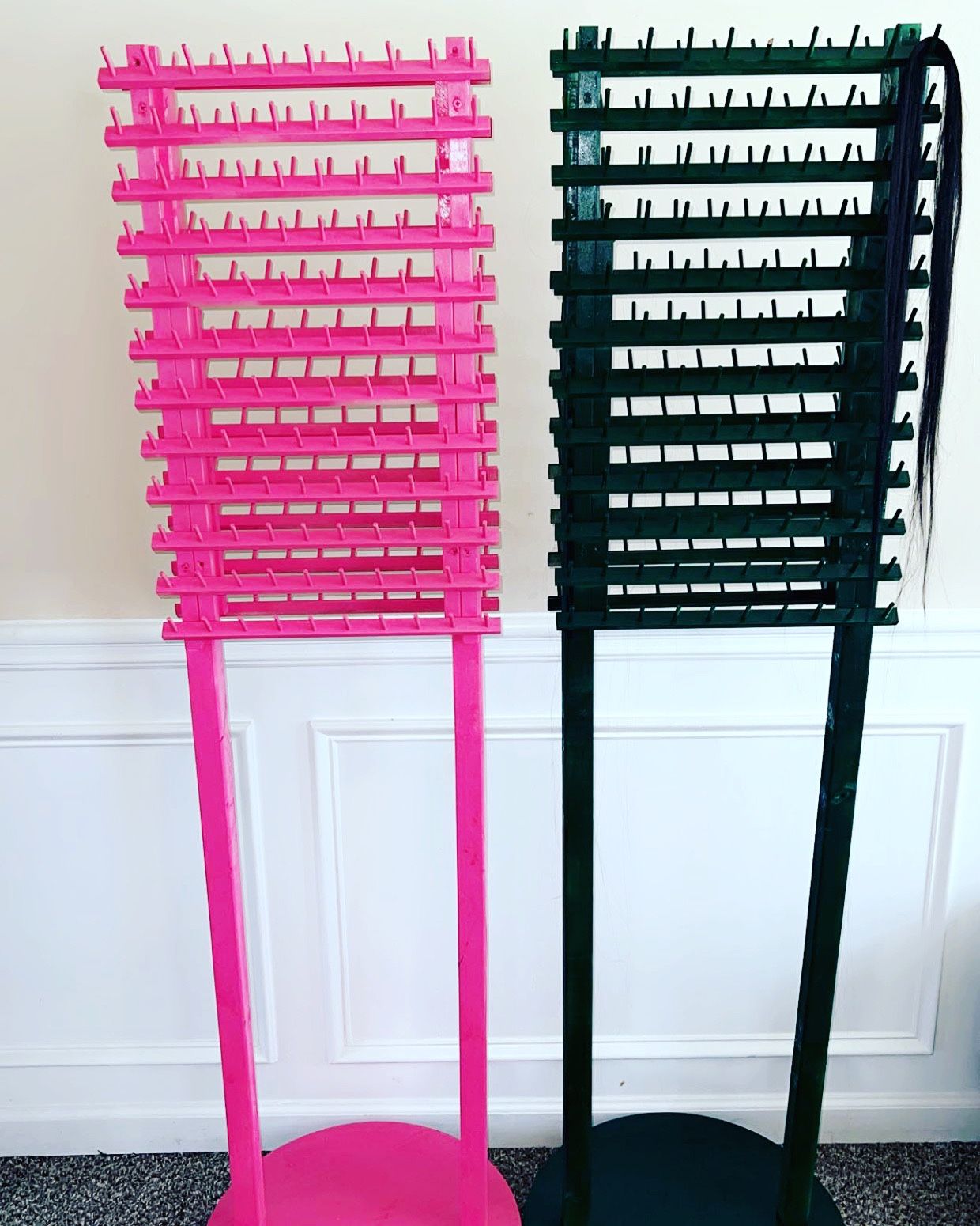 Hair Braiding Rack