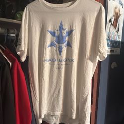Sad Boys World Affair 2002 White T Shirt