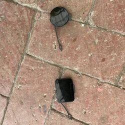 OEM BMW E46 330Ci Front and Rear Tow Hook Covers