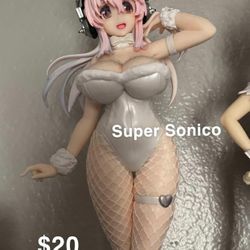 Super Sonico (Pearl White) BiCute Bunnies PVC Figure