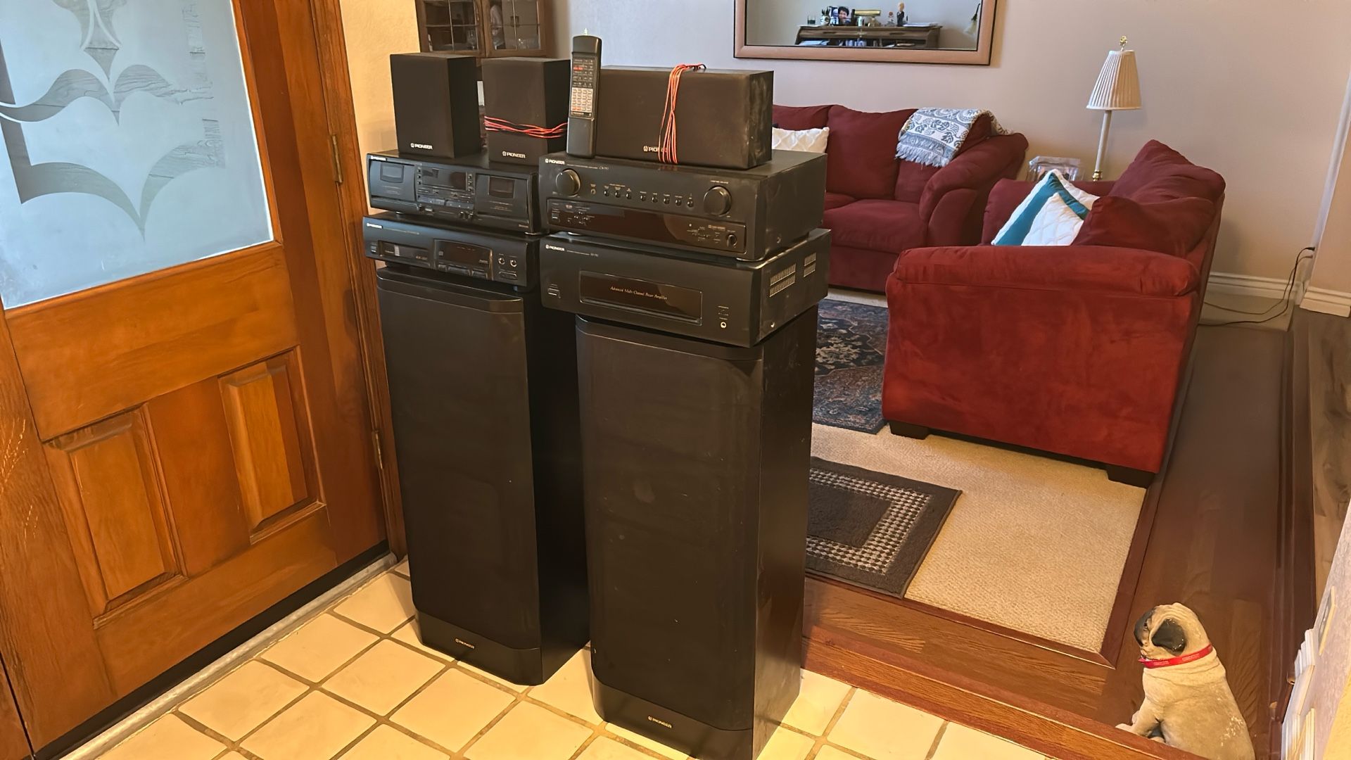 Vintage Pioneer Stereo System