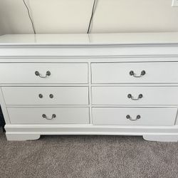 Wood Dresser - White $200