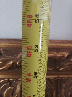 Gold Frame Rectangle Shape