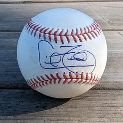  Cecil Fielder Autographed Baseball - Official Rawlings Major League Ball