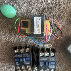Two Contactors And Transformer