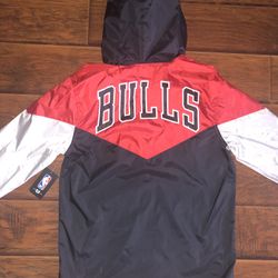NBA Chicago Bulls Windbreaker Jacket- Brand new!