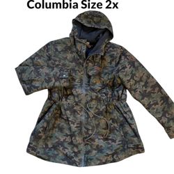 Women Camouflage Coat