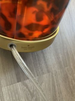 HTF!! Kate Spade Tall Tortoise store lamp !