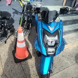 Electric Scooter Color Blue New