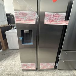 samsung refrigerator side by side doors