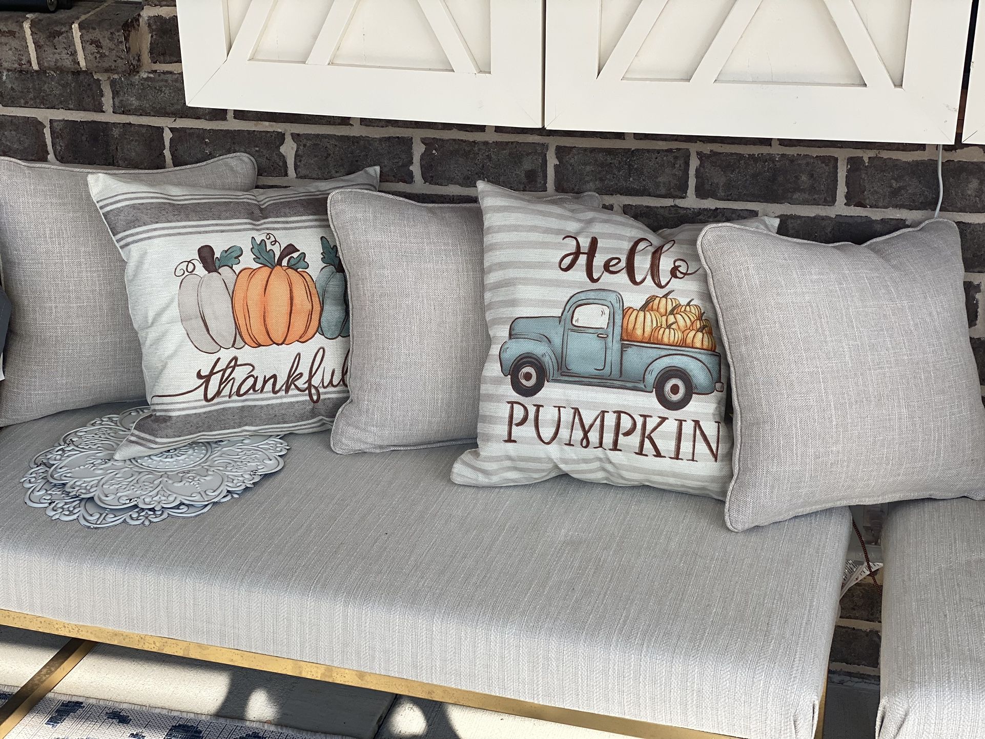 Fall Pillows 5 EACH