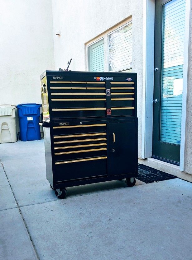 Homak Gold Series 20 Drawers Professional Rollaway Tool box