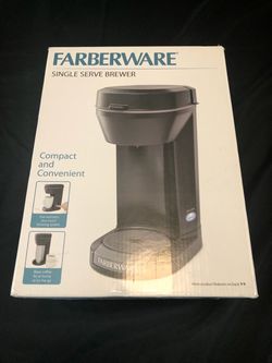 Farberware single serve coffee maker