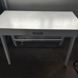 White Office Desk