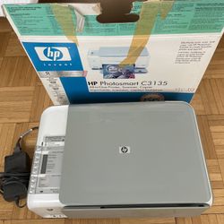 Printer And Scanner Hp Photosmart C3135, Parts As Is